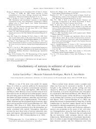 The typical alloying elements are copper, magnesium, manganese, silicon, tin and zinc. Pdf Geochemistry Of Mercury In Sediment Of Oyster Areas In Sonora Mexico