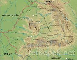 Map.hu magyarországi autós, turista és biciklis térképei a környező országok és a. Erdely Terkep Map Geography Travel