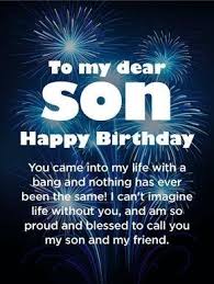 2nd Birthday Birthday Wishes For Baby Boy From Mother I Can T Imagine Life Without You Happy Birthday Wishes Card For Son Birthday Greeting Cards By Davia Birthday Messages For Son Birthday Wishes For Son Birthday Cards For Son