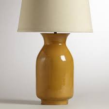 Yellow Patina Jug Table Lamp Base World Market Gelbe Lampen Lampe Lampentisch