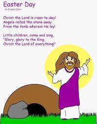 Easter Poem For Kids With Images Easter Poems Easter Sunday School Easter Lessons