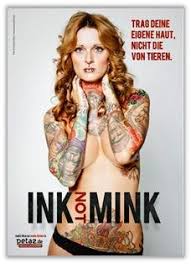 Ink Not Mink - Jennifer-Rostock-Sängerin Jennifer Weist nackt für peta2,  PETA Deutschland e.V, Pressemitteilung - lifePR
