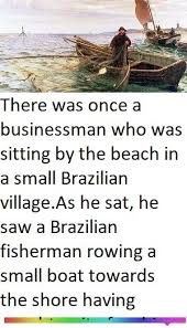 The Fisherman And The Businessman Story Small Moral Stories Moral Stories Business Man