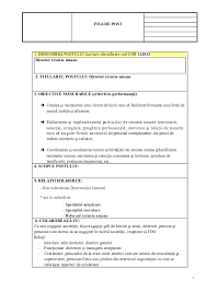 Daca respectivul administrator ar putea indeplini alte functii in firma, respectiv daca mai are si alte atributii ce ar putea intra sub umbrela altui post, atunci ii puteti intocmi cim pentru acel post. Doc Fisa Post Director Hr Deliu Karina Georgiana Academia Edu