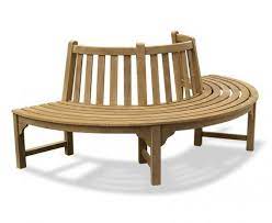 Teak Circular Half Tree Seat Tree Seat Wooden Garden Benches Sheesham Wood Furniture