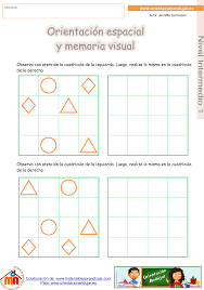 Super Cuadernillo Nº 2 De Orientacion Espacial Y Memoria Visual Orientacion Andujar Memoria Visual Habilidades De Preescritura Actividades De Orientacion