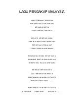 Lagu tentang negaraku mp3 duration. Lirik Lagu Negaraku