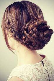 15 Must Try Party Hair Ideas From Pinterest Thick Hair Styles Fancy Hairstyles Hair Braid Bun Tutorial