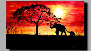 This step by step acrylic painitng tutorial for beginners will guide you through the techniques. Step By Step Acrylic Painting On Canvas For Beginners Sunset Painting Tutorial Youtube Sunset Painting Sunset Canvas Painting Painting Tutorial