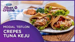 Resep crepes cake kue leker teflon renyah sederhana anti gagal, selamat datang di channel info bagus , channel ini bertemakan konten tentang resep masak. Fibercreme Resep Crepes Teflon Isi Tuna Keju Pasti Gurih Dan Renyah Tahan Lama Facebook