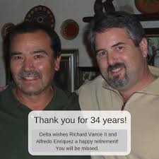 After 34 years with Delta Pipeline, Richard Vance II and Alfredo Enriquez  retired in December. These photos capture just a small piece of the  dedication, relationships, and pride they brought to our ...