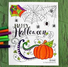 Country living editors select each product featured. Happy Halloween Coloring Page The Pinning Mama