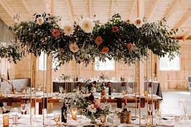 Flower a day florist proudly serves the grand island area. Rustic Romantic Barn Wedding In Buffalo Ny Sustainable Floral Install Head Table Wedding Flowers Wedding Flower Centerpieces Tall Table Arrangements Wedding