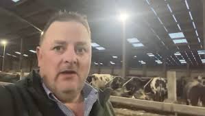 Dairy farmer Lyn Webster was unable to milk 100 of her cows after a fire  put her shed out of action.