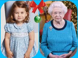 Unlike her cousin lili, charlotte is a princess. Hm The Queen And Her Mini Me Great Granddaughter Charlotte Royal Princess English Royal Family Princess Charlotte
