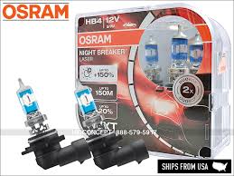 Details About New Hb4 9006 Osram Night Breaker Laser Nbl Halogen Headlight Bulbs 150 Dot