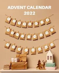 Everything was wrapped up and labelled from 7 to 1 and arranged on. Diy Advent Calendar Templates Free Photoadking