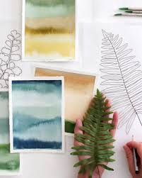Can't wait to see all your beautiful art pictures! Esterday I Started Doing These Little Color Field Paintings In Between Sketches To Take A Color Field Painting Monstera Watercolor Painting Monstera Watercolor