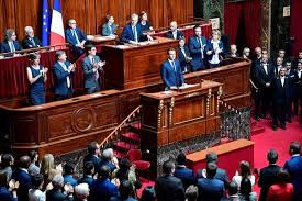 The president of india addresses both the rajya sabha and the lok sabha at the beginning of the first session after each general election analysis of the president's address to parliament in 2020. In Lofty Versailles Speech Macron Tells The French To Prepare For Change The New York Times
