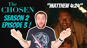 As jesus and the disciples head to jerusalem to celebrate the feast of tabernacles, a new enemy follows them, while a familiar enemy awaits. A Christian Reacts To And Reviews The Chosen Season 2 Episode 3 Matthew 4 24 Youtube