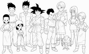Personagens do dragon ball z para desenhar. 8 Desenhos De Dragon Ball Para Imprimir E Colorir Super Dragon Ball