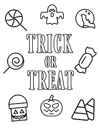 Kids songs, shows, crafts, activities, and resources for teachers & parents! Trick Or Treat 5 Coloring Page Free Printable Coloring Pages For Kids