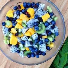 Blackberry Mango Dragon Fruit Blueberry Kiwi Fruit Mix Fruit Recipes Food Yummy Food