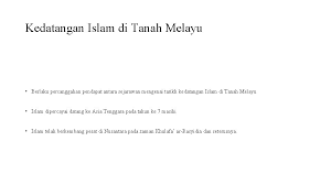 Rajah di bawah berkaitan dengan perkembangan ekonomi masyarakat melayu selepas kedatangan islam. Sejarah Awal Negara Abdul Rahman Bin Ibrahim 10