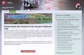 Les archives départementales des yvelines viennent de lancer une nouvelle opération. Yvelines 16 Nouveaux Titres De La Presse Ancienne En Ligne