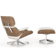 The vitra eames lounge chair combines raw materials and fabrics with dedicated skilled workmanship to provide the. Fauteuil Design Klassieker Eames Lounge Chair Vitra Lounge Chair Eames Lounge Chair White