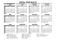 Check spelling or type a new query. 2018 Fiscal Year Calendar Template Printable Free Templates