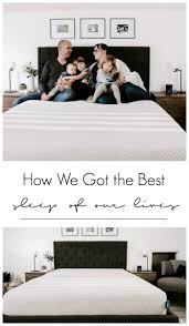 The Best Sleep We Ever Had A Leesa Mattress Review Love Create Celebrate Mattresses Reviews Comfort Mattress Master Bedroom Makeover