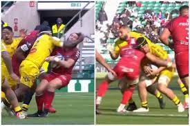 Alors qu'ils étaient réduits à quatorze depuis la 54e (carton rouge contre werner kok), les toulousains, certes dominés dans presque tous les secteurs du jeu, parvinrent donc à priver le cette année, après quatre journées, les champions de france ont déjà perdu trois fois. Toulouse La Rochelle Plaquage Botia Vs Plaquage Ahki Des Decisions De L Arbitre Qui S Expliquent Actu Rugby