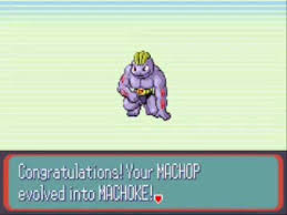 Pokemon Machop Evolves In Pokemon Sapphire Youtube