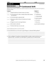 Pangaea Lesson Plans Worksheets Lesson Planet