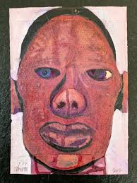 Abdelkrim Tajiouti (born in 1970) Mixed Media