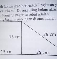 Keliling dan luas bangun datar1. Keliling Bangun Gabungan Di Atas Adalah Brainly Co Id