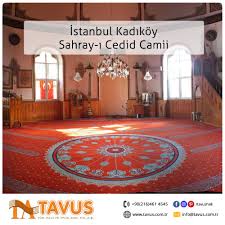 Istanbul Kadikoy Sahray I Cedid Camii Tavus Hali Camii Halisi Yurt Halisi 100 Yun Ve Akrilik Hali Www Tavus Com Tr Telefon 90 21 Halilar Camiler Yun Hali