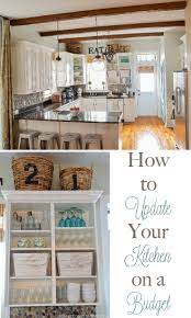 How To Update Your Kitchen On A Budget Kitchen On A Budget Kitchen Decor Kitchen Remodel