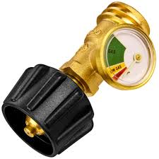 Self diagnostic function by mcu intelligent software. Flame King Propane Tank Gauge Level Indicator Leak Detector Gas Pressure Meter Color Coded Glow
