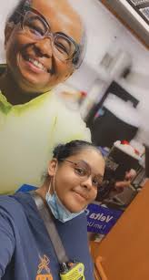 Pictures with Ms. Velta