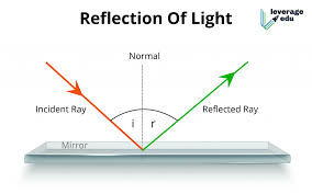 The law of reflection is used in physics to identify the location of an image that is reflected in a mirror. Reflection Of Light Definition Types Laws More Leverage Edu