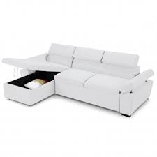 Paiement en plusieurs fois et livraison express selon les articles, cliquez et découvrez notre sélection canapé d angle blanc. Canape D Angle Convertible Avec Coffre De Rangement Blanc Pas Cher Scandinave Deco