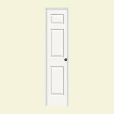 Jeld Wen 18 In X 80 In Colonist White Painted Right Hand Textured Molded Composite Mdf Single Prehung Interior Door Thdjw136500844 The Home Depot Prehung Interior Doors Doors Interior Jeld Wen Interior Doors