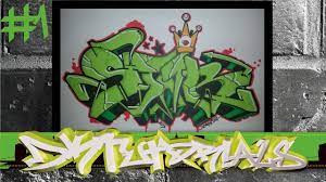 This is optional but if you want we can place your graffiti design in a cool setting, perhaps spray painted on a new york train car or have it busting out a brick wall or we can decorate your design with flowers or other things. Wildstyle Graffiti Tutorial Star 1 2 How To Built And Outline Graffiti Letters Youtube