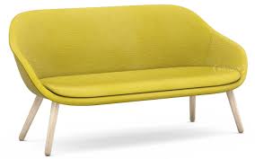 Darum ist ein gelbes sofa auch eine gute einrichtungsidee für das jugendzimmer oder das erste eigene studio. Hay About A Lounge Sofa For Comwell Hallingdal 420 Gelb Eiche Geseift Von Hee Welling Hay Designermobel Von Smow De