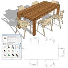 Sketchup Des Composants 3d 2d En Perspective Et En Plan
