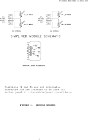 Solarex 120 watt wiring diagram 12/24 volt. Photovoltaic Array Wiring Handbook For Standard Nominal 6 12 24 And 48 Volt Systems For Sx 60 Series Or Smaller And Msx 120 Solar Modules Pdf Free Download