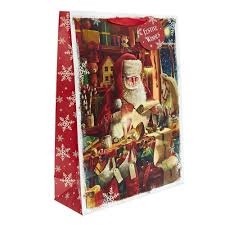 Amazing gift bags for any special ocassion. Buy Large Portrait Traditional Santa Christmas Gift Bag For Gbp 0 89 Card Factory Uk