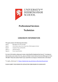 Professional Services Technician